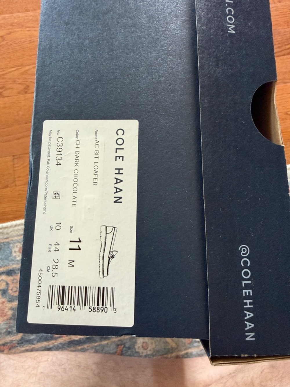 Cole Haan Men’s Tan/Brown Leather Bit Loafers - Picture 8 of 8